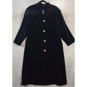 Vtg 80s Coats by Cattiva J.L. deBall Velvet USA Made 100% Cotton Swing Opera Lp